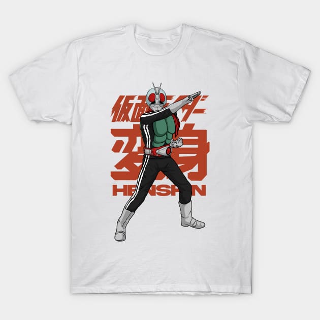 Rider Henshin T-Shirt by WahyudiArtwork